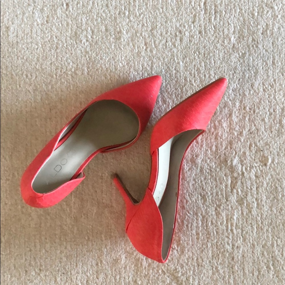 Aldo coral heels